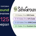 Партньорска програма на SiteGround